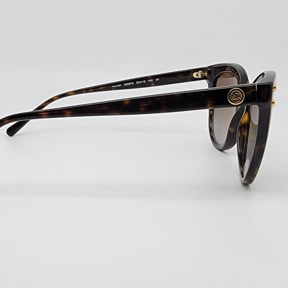 *SOLD* Michael Kors MK2045 Jan Dark Tortoise Frame Polarized Brown Sunglasses - Picture 5 of 12